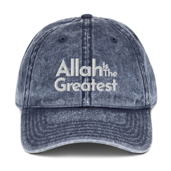 Allah Is The Greatest - Vintage Cotton Twill Cap