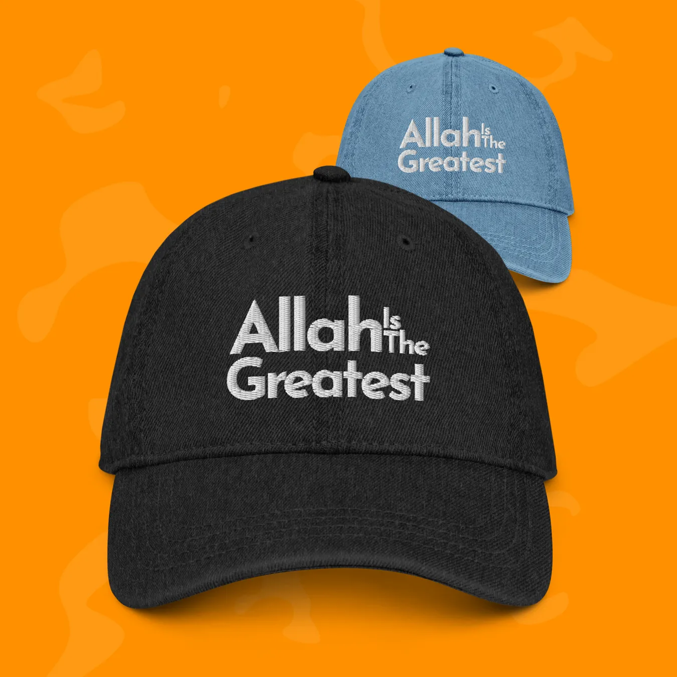 denim hat, Mulsim cap,dawah tshirts, Islamic hat, muslim fashion, deegdeep, muslim merch, urban islamic apparel